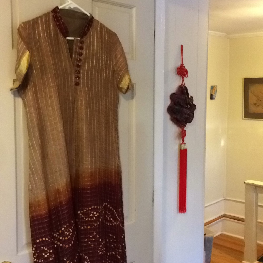 Shimmering tunic